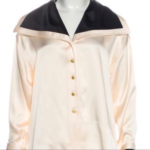 CHANEL SILK BLOUSE